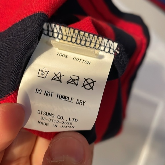 Human Made Pocket Heart Striped Tee - Picture 5 of 6